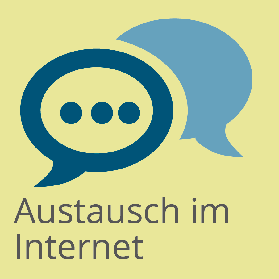 Öffnen 03. Wie gut klappt der Austausch über Internet?